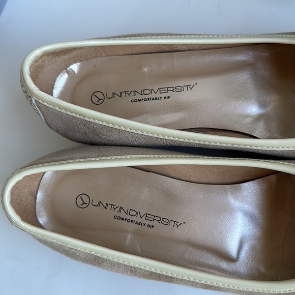 Unity In Diversity Unity Ballet Flat In Blooming Taupe-Sz EU 39- US 8 - Picture 7 of 13